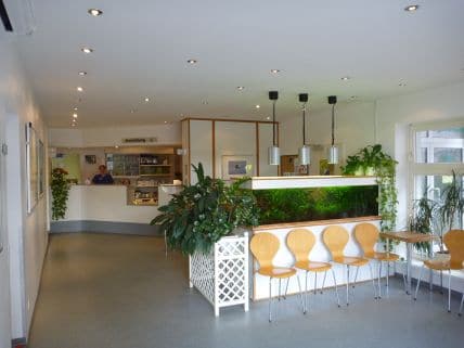 The practice waiting room